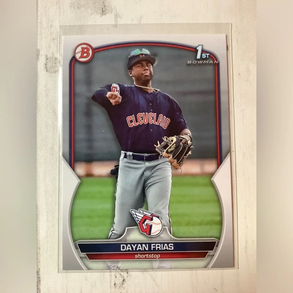2023 Bowman - Prospects 1st Dayan Frias #BP-26 Cleveland Guardians - Picture 1 of 2